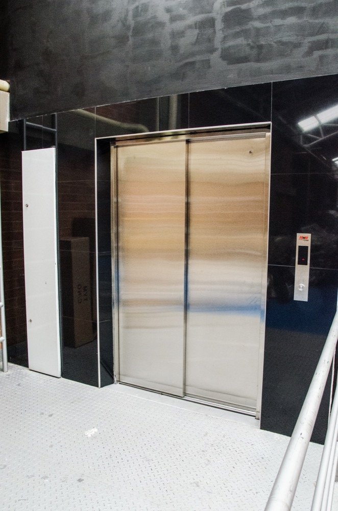 puertas ascensor dobles puertas automaticas acero inoxidable sin foso