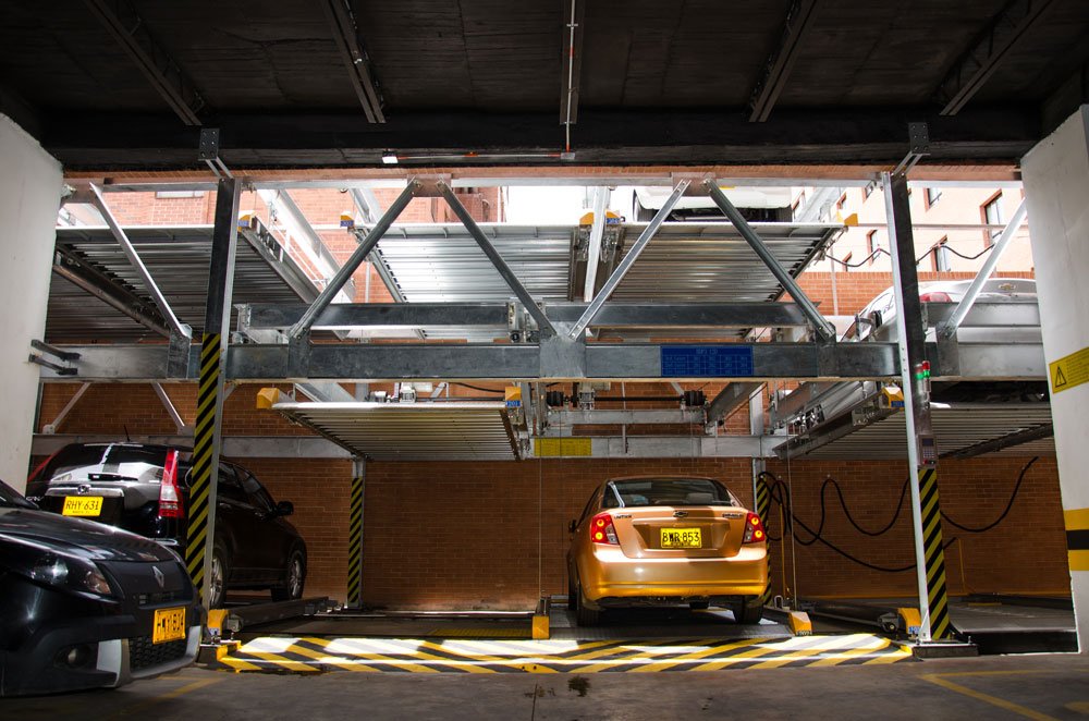 duplicador de parqueadero automático 3 niveles